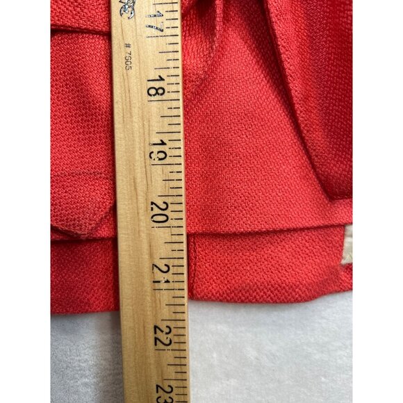 Nygard Jacket Womens 10 Coral Floral Embroidered Beaded 3/4 Sleeve Lined - Picture 7 of 9